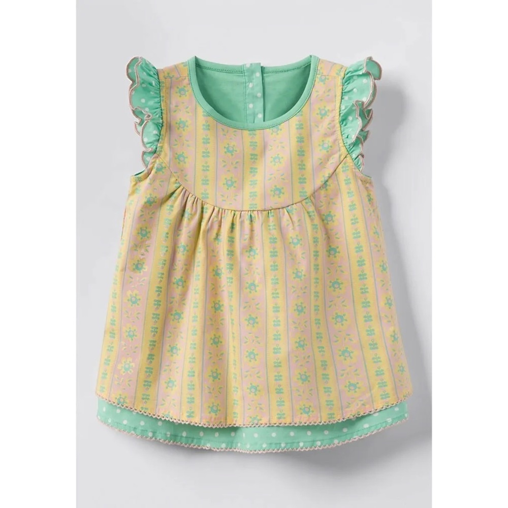 Matilda Jane Enchanted Garden Mix-and-Mingle Printed Top